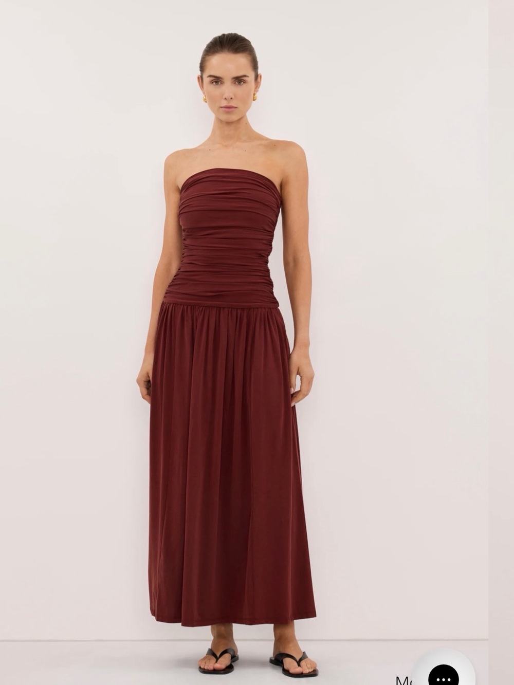 DISSH Shari Sahara Bandeau Midi Dress